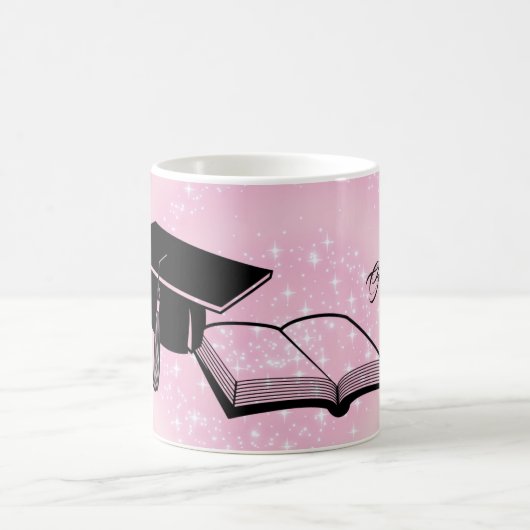 Schöne glückliche Abschlüsse Tag Kaffeetasse (Mittel)