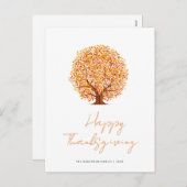 Schöne, glückliche Weihnachtskarte Feiertagspostkarte (Vorne/Hinten)