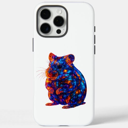 Schöne, glühende Hamsterkunst Case-Mate iPhone Hülle (Rückseite)
