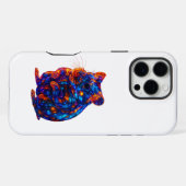 Schöne, glühende Hamsterkunst iPhone Hülle (Rückseite (Horizontal))