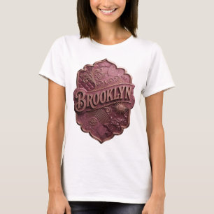 Schöne Gold BROOKLYN Custom T-Shirt