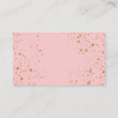 Schöne - Gold rosa SAMMLUNG A Alle Details Begleitkarte (Rückseite)