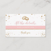 Schöne - Gold rosa SAMMLUNG A Alle Details Begleitkarte (Vorderseite)