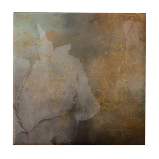 Schöne goldbraune Zuhause-Fliesen Fliese (Vorderseite)