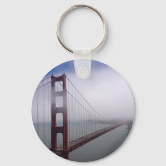Schöne Golden Gate Bridge im Nebel Schlüsselanhäng Schlüsselanhänger