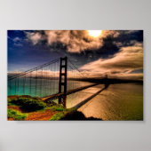Schöne Golden Gate Bridge Poster (Vorne)