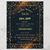 Schöne Golden Glitzern - Paradies für Kletterhexen Flyer (Vorne)