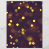 Schöne Golden Glitzern Sale Werbeaktion Flyer (Hinten)