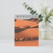 Schöne Golden Hour Wüste Reise Marokko Sahara Postkarte (Stehend Vorderseite)