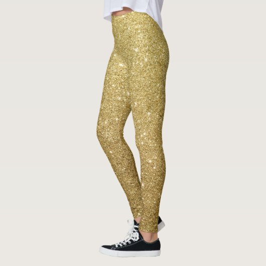 Schöne goldene Leggings (Links)