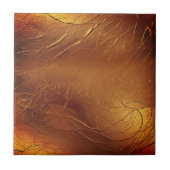 Schöne goldene Zuhause Fliese (Vorderseite)