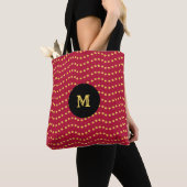 Schöne goldgepunktete Waves Tasche (Von Nahem)