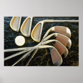 Schöne Golfclubs Poster (Vorne)