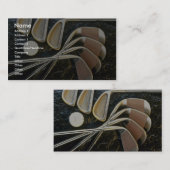 Schöne Golfclubs Visitenkarte (Vorne/Hinten)