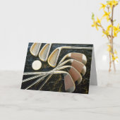 Schöne Golfplätze Karte (Gelbe Blume)