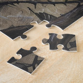 Schöne Gothic-Frau Puzzle (Seite)