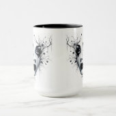 Schöne Gothic-Frau Tasse (Zentrum)