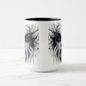 Schöne gotische Frau Tasse (Zentrum)