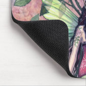 Schöne gotische Rose Mousepad von Molly Harrison (Ecke)