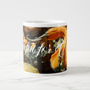 Schöne Gourmet mit anpassbarer Nachricht auf einem Jumbo-Tasse