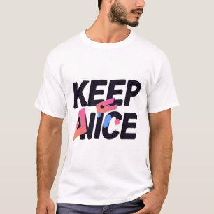Schöne Gradient-Typografie-Designs T-Shirt