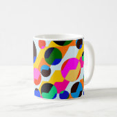 schöne Graffiti Grunge Textur abstrakt Backgro Kaffeetasse (VorderseiteRechts)