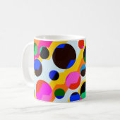 schöne Graffiti Grunge Textur abstrakt Backgro Kaffeetasse (Vorderseite Links)