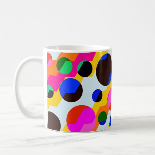 schöne Graffiti Grunge Textur abstrakt Backgro Kaffeetasse (Links)