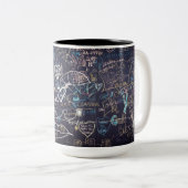 Schöne Graffiti Zweifarbige Tasse (VorderseiteRechts)