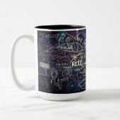 Schöne Graffiti Zweifarbige Tasse (Links)