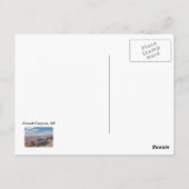 Schöne Grand Canyon Postcard! Postkarte (Rückseite)