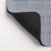 Schöne graue Katze 2024 Kalender Maus Pad Mousepad (Ecke)