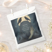 Schöne Graveyard Zombie Romance Wedding Geschenktütchen (Ausgeschnitten)