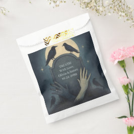 Schöne Graveyard Zombie Romance Wedding Geschenktütchen