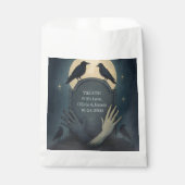 Schöne Graveyard Zombie Romance Wedding Geschenktütchen (Vorderseite)