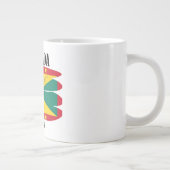 Schöne Grenada-Tasse Jumbo-Tasse (Rechts)