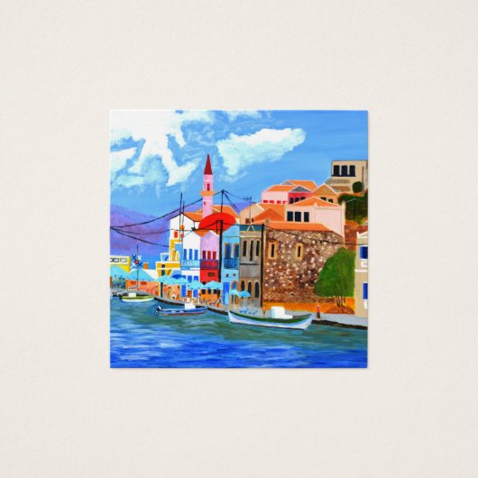 Schöne Griechenland-Visitenkarte (Vorderseite)