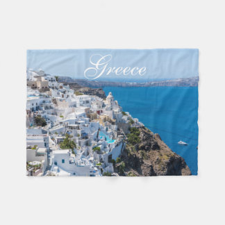 Schöne griechische Landschaft Fleecedecke