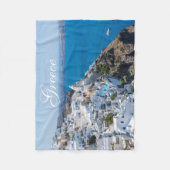 Schöne griechische Landschaft Fleecedecke (Vorderseite)