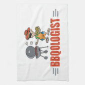 Schöne GRILLEN Geschirrtuch (Vertikal)