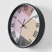 Schöne großartige einfache Farbpalette Bigdesign Uhr (Winkel)