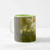 Schöne große Daisis-Tasse Zweifarbige Tasse (Vorderseite Links)