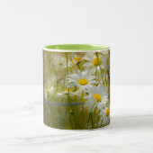 Schöne große Daisis-Tasse Zweifarbige Tasse (Mittel)