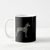 Schöne Große Dane Totem Kaffeetasse (Links)