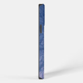 Schöne große luftige blaue Löwenzahn iPhone Hülle (Rechte Seite)