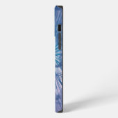 Schöne große luftige blaue Löwenzahn iPhone Hülle (Linke Seite)