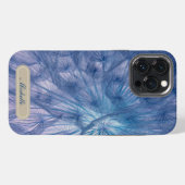 Schöne große luftige blaue Löwenzahn iPhone Hülle (Rückseite (Horizontal))