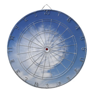 Schöne, große Wolke Dartscheibe