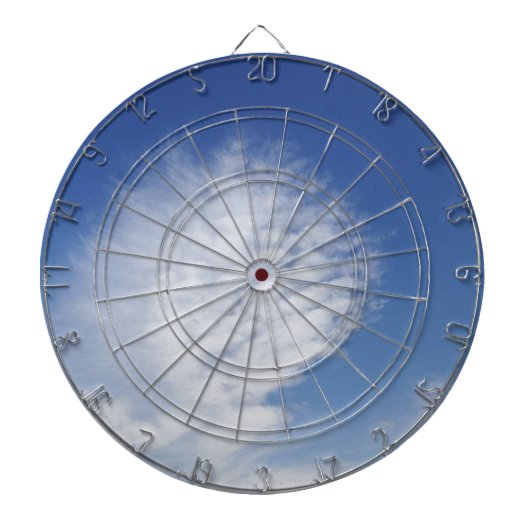 Schöne, große Wolke Dartscheibe (vorne)