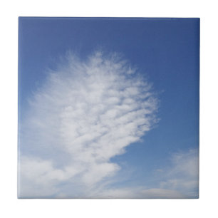 Schöne, große Wolke Fliese